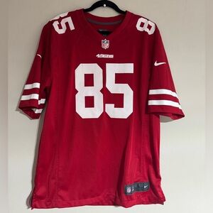 San Francisco 49ers Nike red Game Jersey home #85 George Kittle